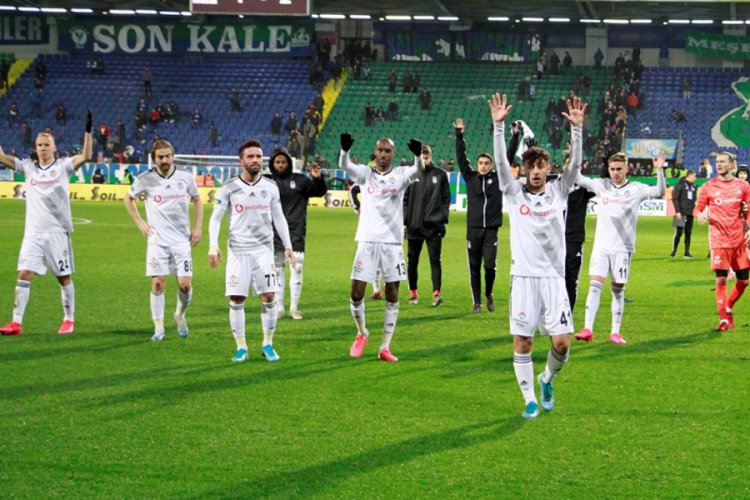 Beşiktaş, Trabzonspor'u yenerek yeniden çıkış peşinde