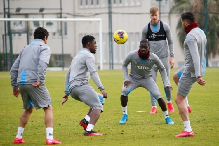 Trabzonspor, Beşiktaş maçı hazırlıklarını tamamladı