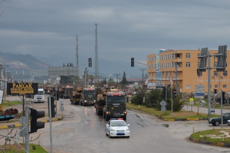 Sınıra obüs takviyesi