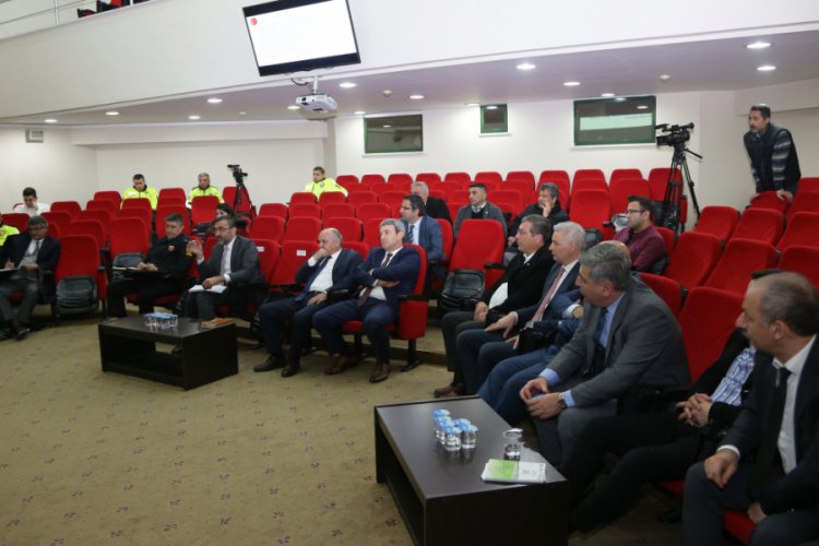 Bursa'da otobüs kazalarının önlenmesi için toplantı yapıldı
