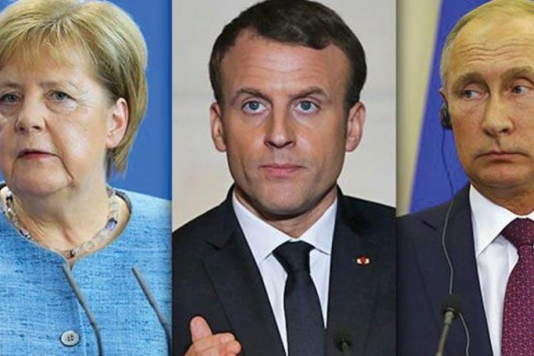 Macron ve Merkel, İdlib'de ateşkes istedi