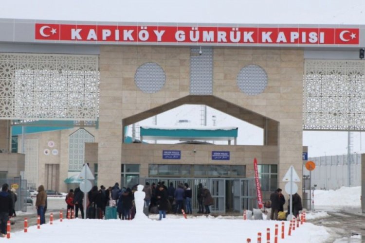 Kapıköy Gümrük Kapısı'nda koronavirüs önlemi