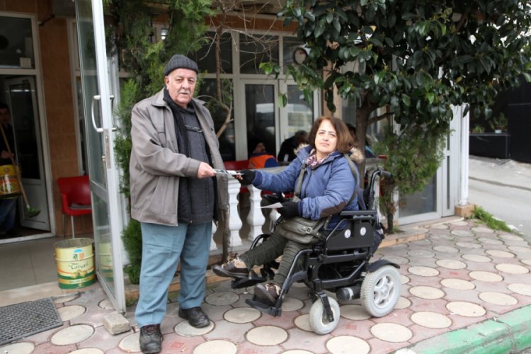 Bursa'da zabıta, engelli bireylerle birlikte denetim yaptı