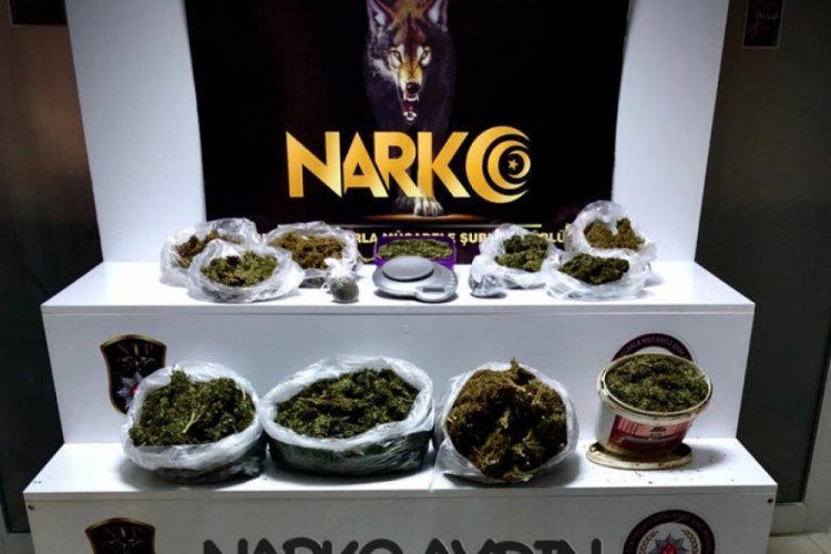 Çiftlik evinde 3 kilo 'esrar' ele geçirildi