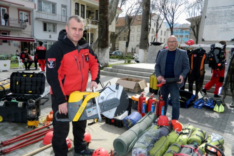 Bursa sivil savunma gününde MAK tanıtıldı