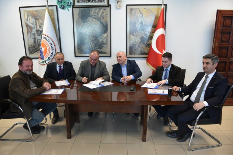 Bursa Gemlik Belediyesi'nden meslek odalarıyla protokol