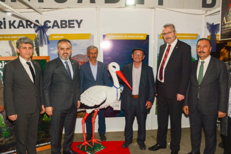 Bursa Karacabey'de fuarın gözdeleri Adem Amca ve Çorapçı Parlak oldu