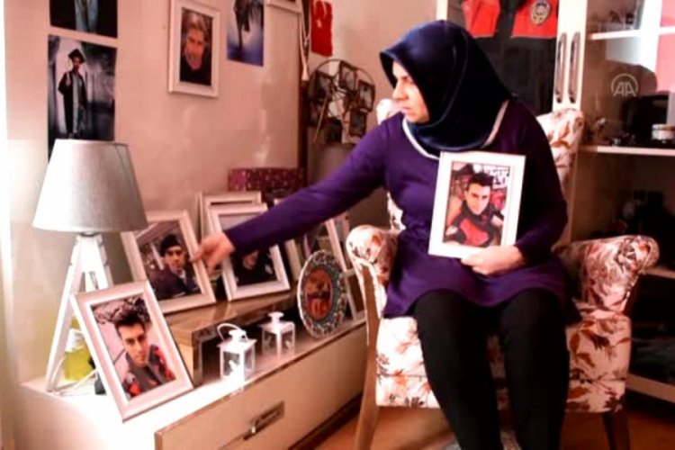 Bursa'da şehit annesi: Kendimi hazır hissedemediğim için onları ziyarete gidemedim