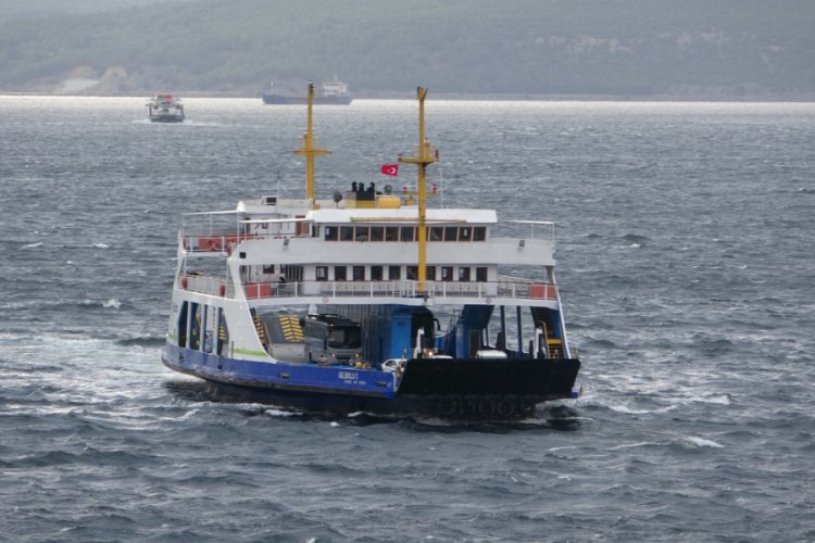 Gökçeada ile Güney Marmara hattında feribot seferleri iptal