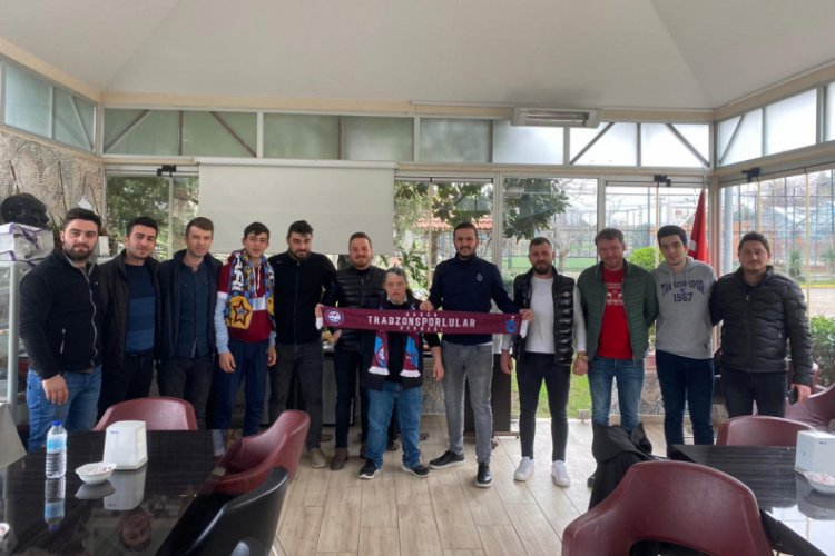 Bursa Trabzonsporlular Derneği'nden Niş Kafe'ye ziyaret