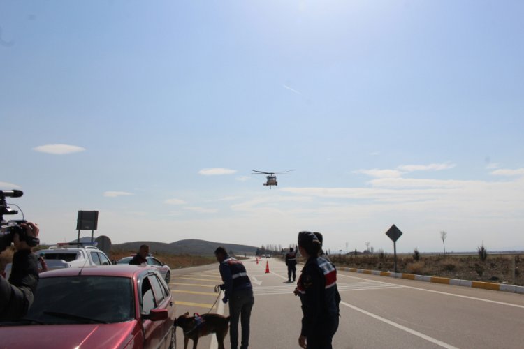 Helikopter destekli asayiş ve trafik denetimi