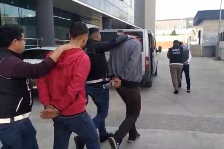 Bursa'da uyuşturucu operasyonunda 3 kişiye tutuklama