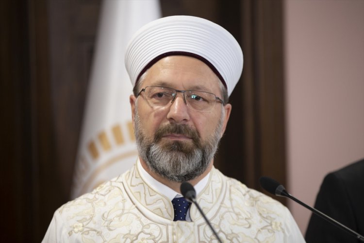 Diyanet İşleri Başkanı Erbaş koronavirüs önlemlerini açıkladı