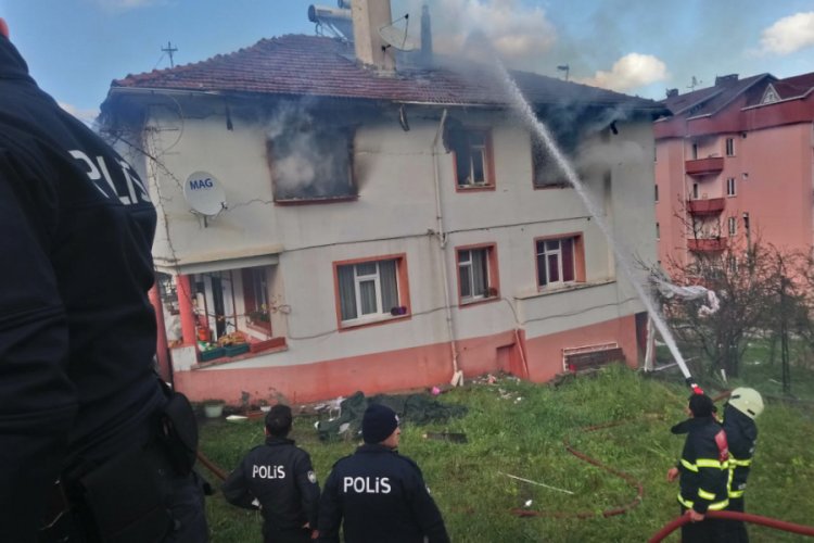 Evde doğal gaz patlaması: 1 ölü