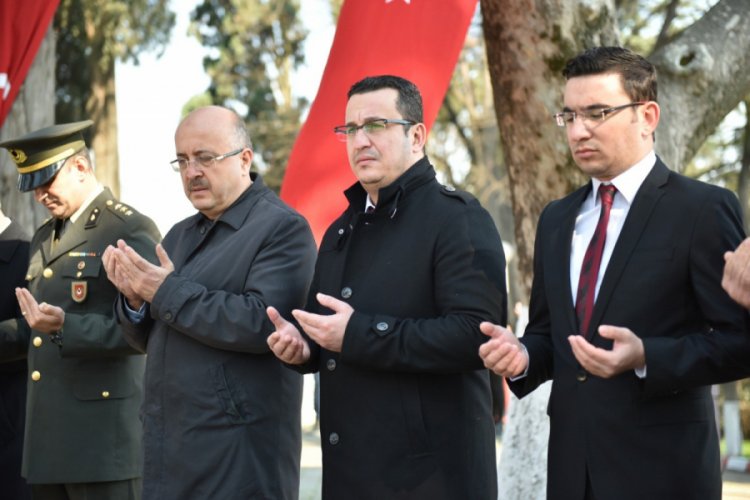 Bursa Mustafakemalpaşa'da 18 Mart Çanakkale Deniz Zaferi kutlamaları