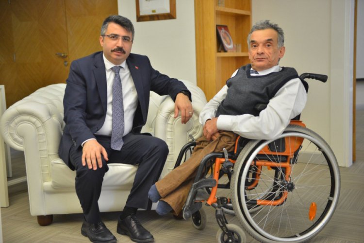 Bursa Yıldırım'da engelleri aşan protokol