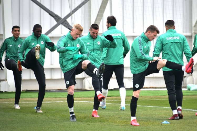 Konyaspor'da Gençlerbirliği maçı hazırlıkları