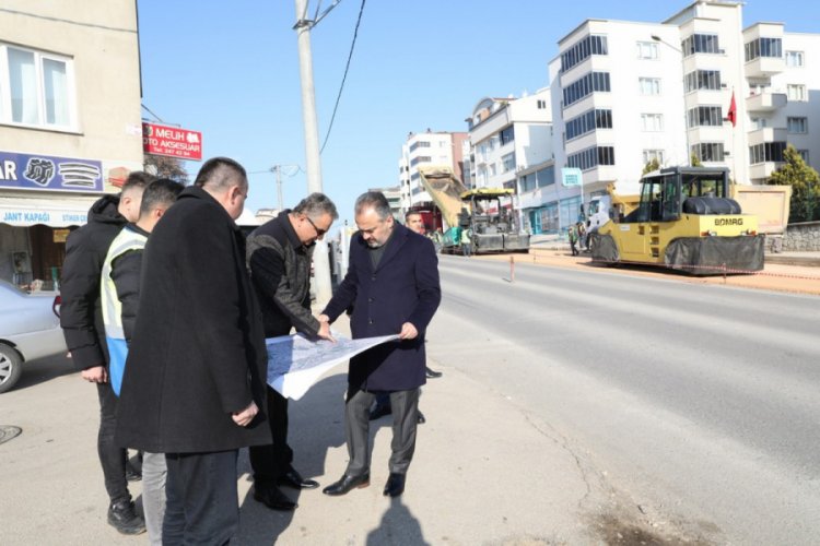 Bursa'da Hamitler'in ulaşımı etap etap yoluna giriyor