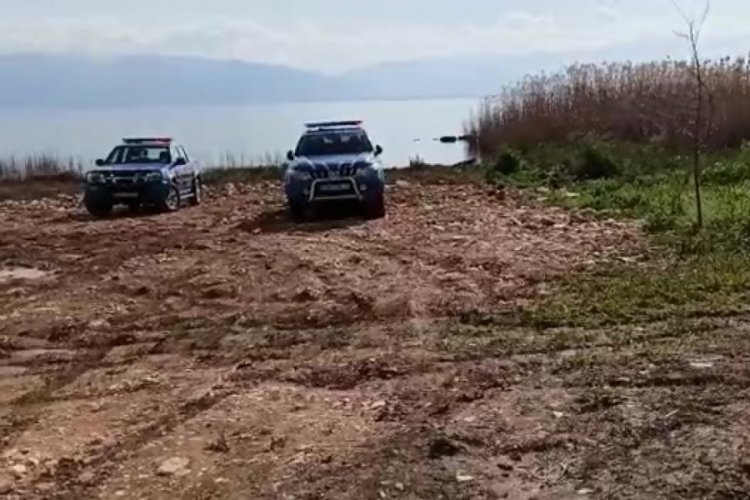Bursa İznik Gölü kıyısına hafriyat döken kişiye para cezası