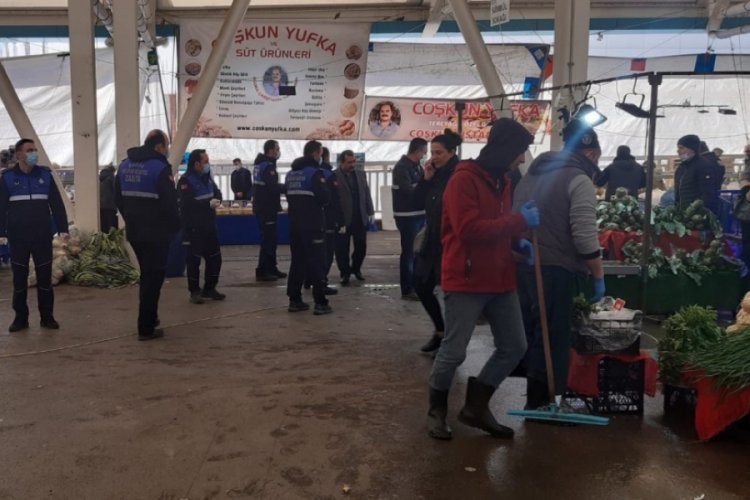 Bursa Nilüfer'de pazarlarda sıkı denetim