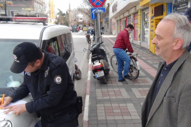 Bursa İnegöl'de polis ve zabıtadan denetim