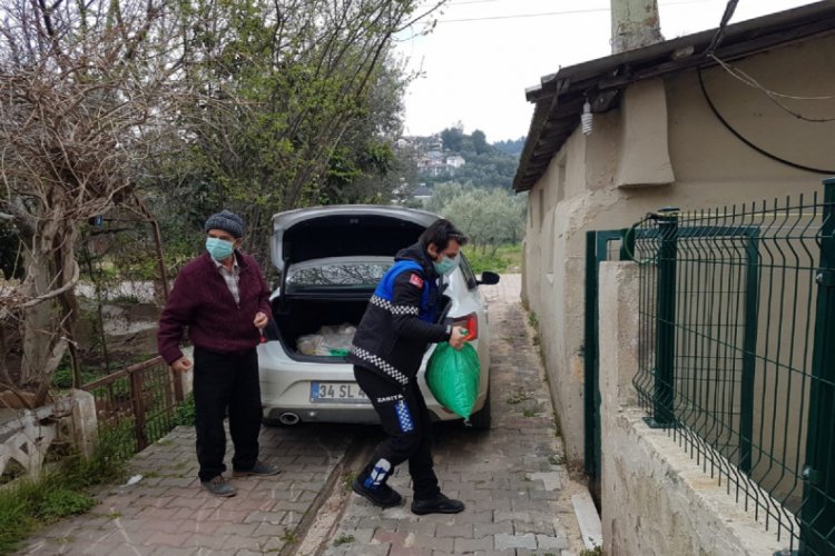 Bursa Gemlik Belediyesi ekipleri görev başında