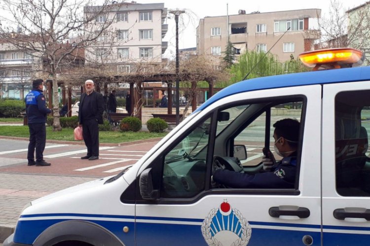 Bursa Osmangazi zabıtasından 'yaşlı' denetimi
