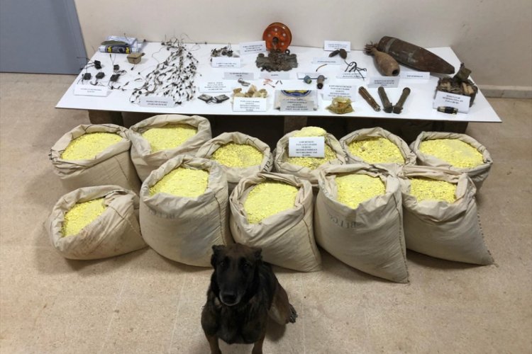 Tel Abyad'da inşaat halindeki evde patlayıcı malzemeleri bulundu