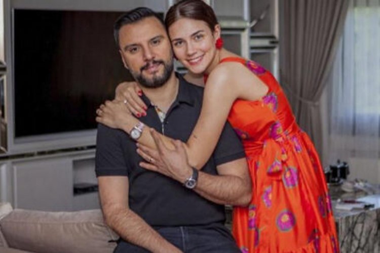 Eşinin doğum gününü böyle kutladı!
