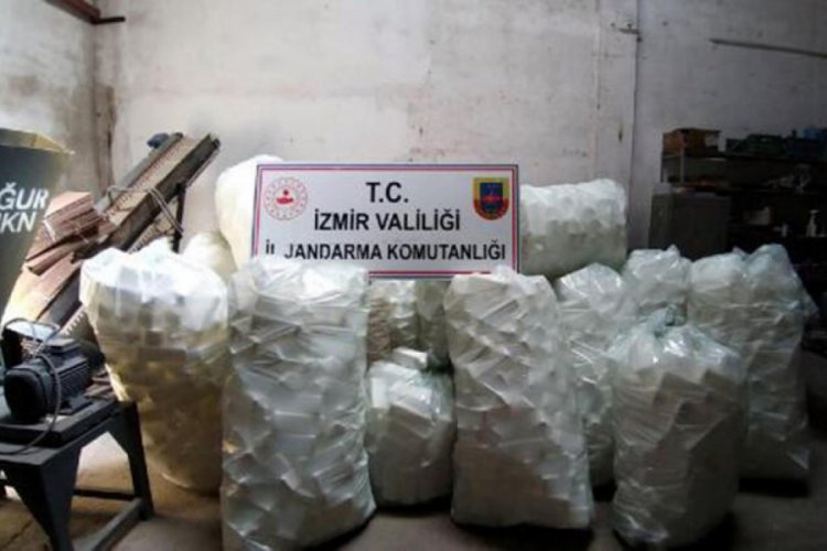 2 bin 500 litre sahte dezenfektan ele geçirildi