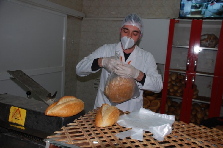 Fırın ve marketlere korona virüs denetimi