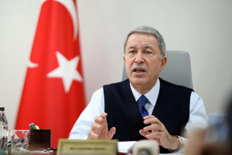 Bakan Akar'dan 2 şehit için başsağlığı mesajı