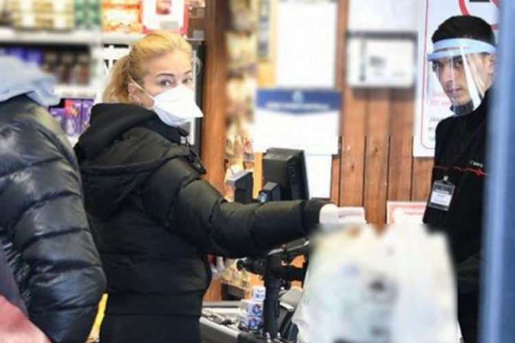 Burcu Esmersoy'un corona virüs önlemi