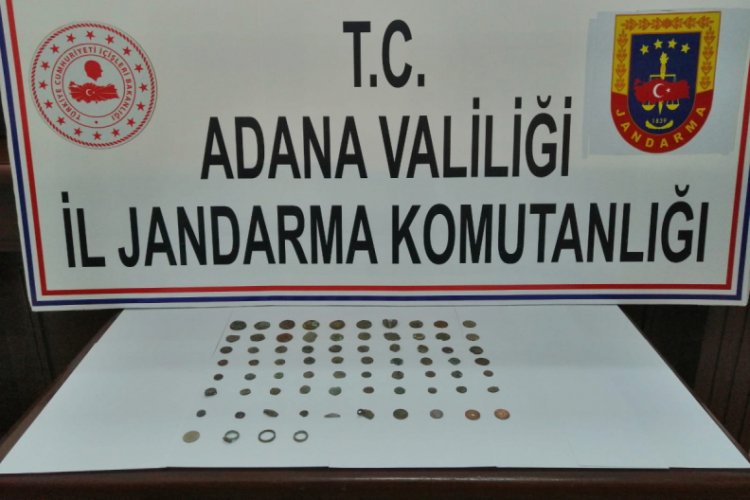 Adana'da 74 parça tarihi eser ele geçirildi
