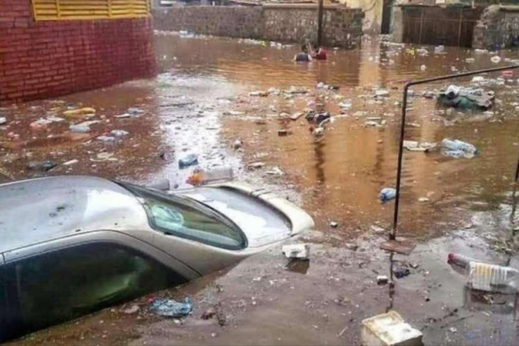 Yemen'de sel felaketinde 2 ölü