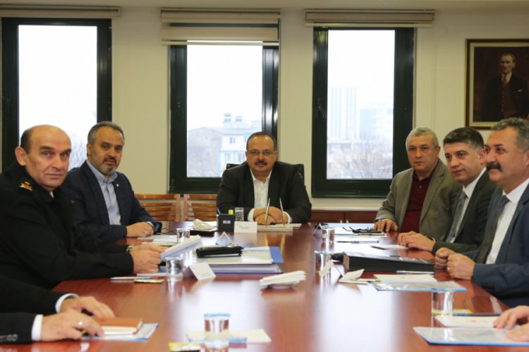 Bursa Valiliği'nde Pandemi Kurulu toplandı