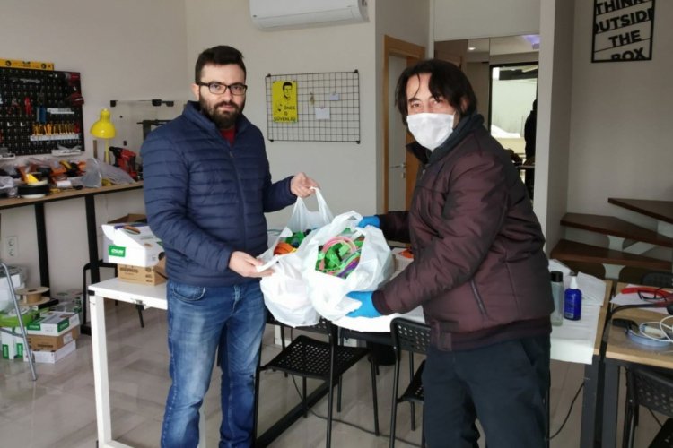 Bursa'da 3D yazıcıdan tıbbi siper üretildi