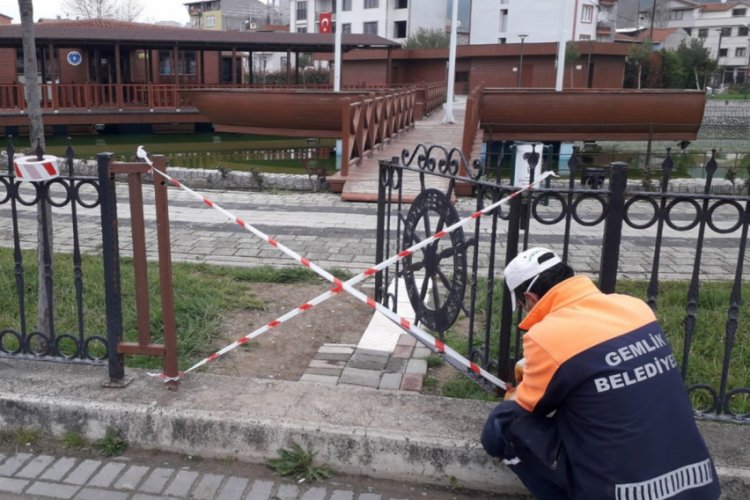 Bursa Gemlik'te koronavirüse karşı seferberlik