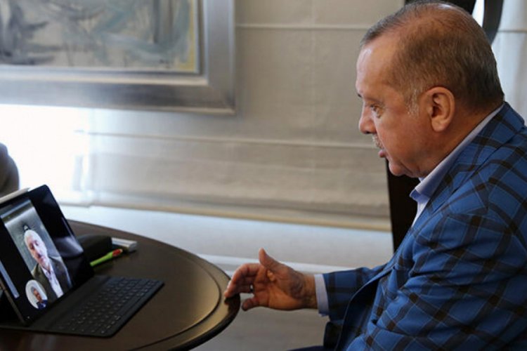 Cumhurbaşkanı Erdoğan, yeni bakan ile görüştü