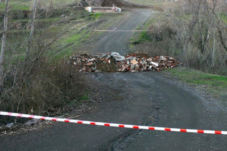 Giresun'da bir köy karantina altında
