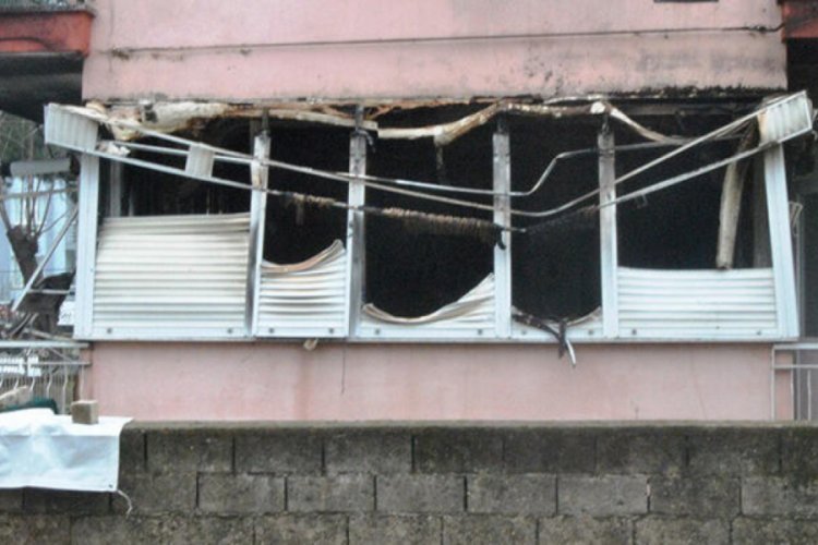 Patlayan televizyon yangına neden oldu