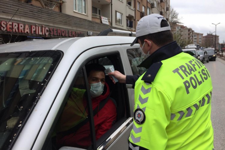 Bursa'da alkol metrenin yerini ateş ölçerler aldı