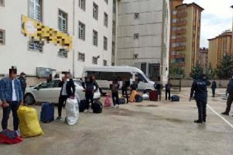 Gaziantep'te yasak yolculuğa 3 bin 150 lira ceza ve karantina