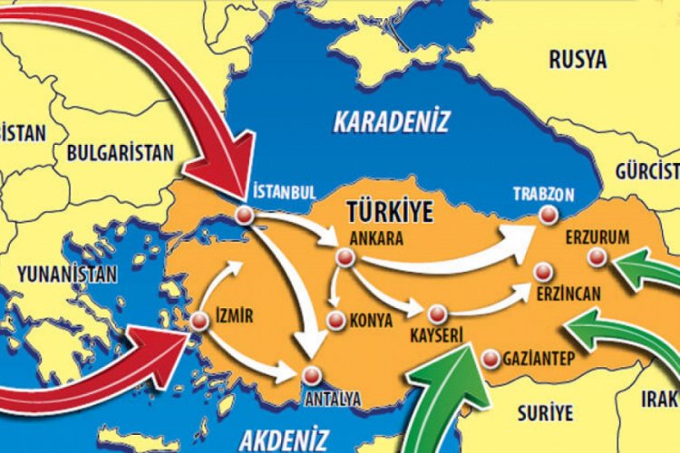 Koronavirüs Türkiye'ye böyle yayıldı!