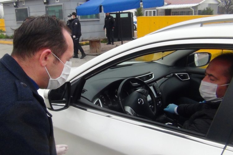 Korona virüs tedbirleri kapsamında Bursa'da araç giriş çıkışına izin verilmiyor
