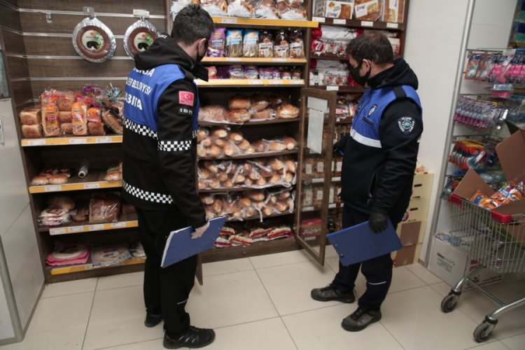 Bursa Nilüfer'de marketlere sıkı denetim