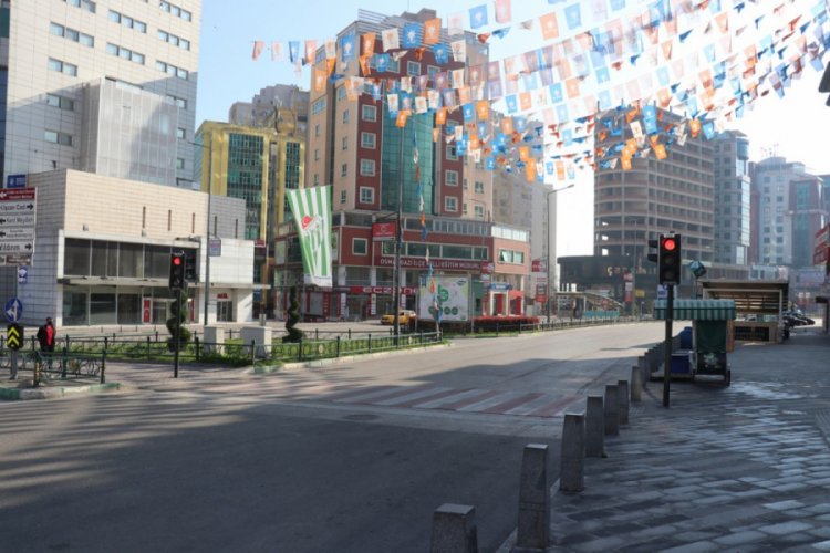 Bursa'nın merkezinde sakinlik hakim