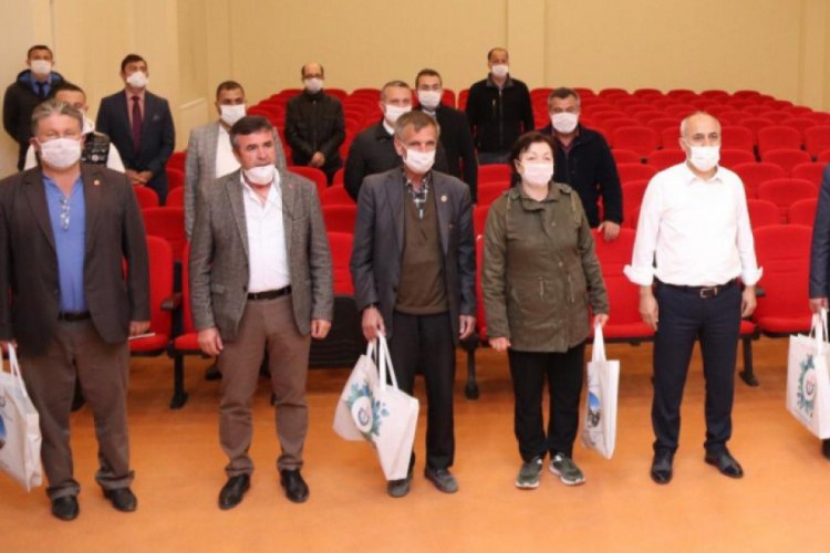 Bursa Yenişehir'de maske sıkıntısı yok