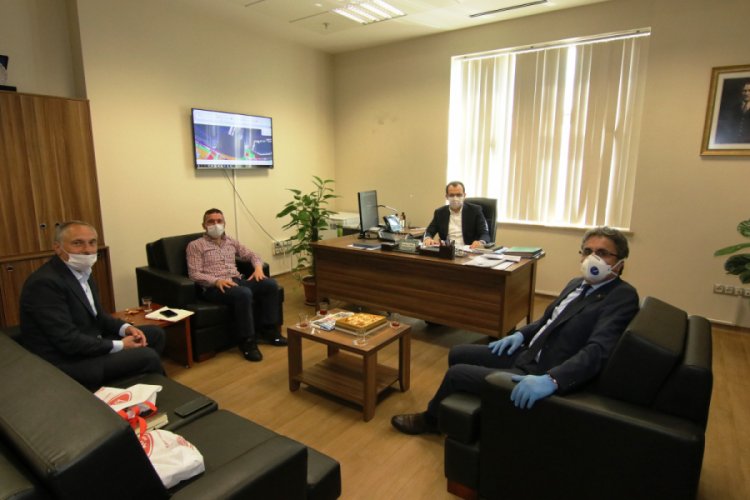 Bursa İMSİAD'dan yeni daire başkanına hayırlı olsun ziyareti
