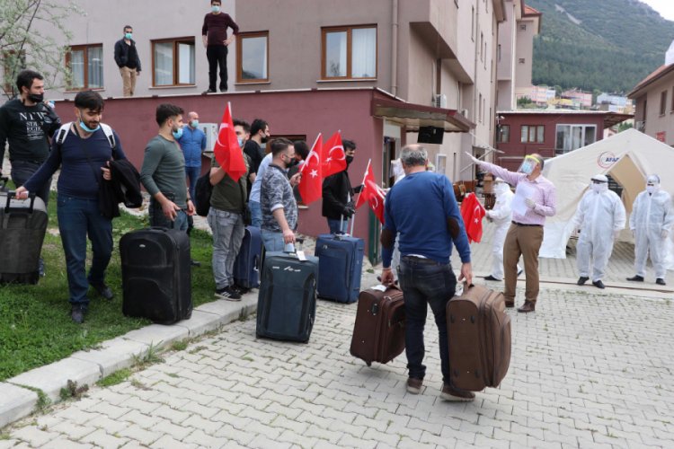 Suudi Arabistan'dan getirilen 160 kişi Denizli'de karantinada